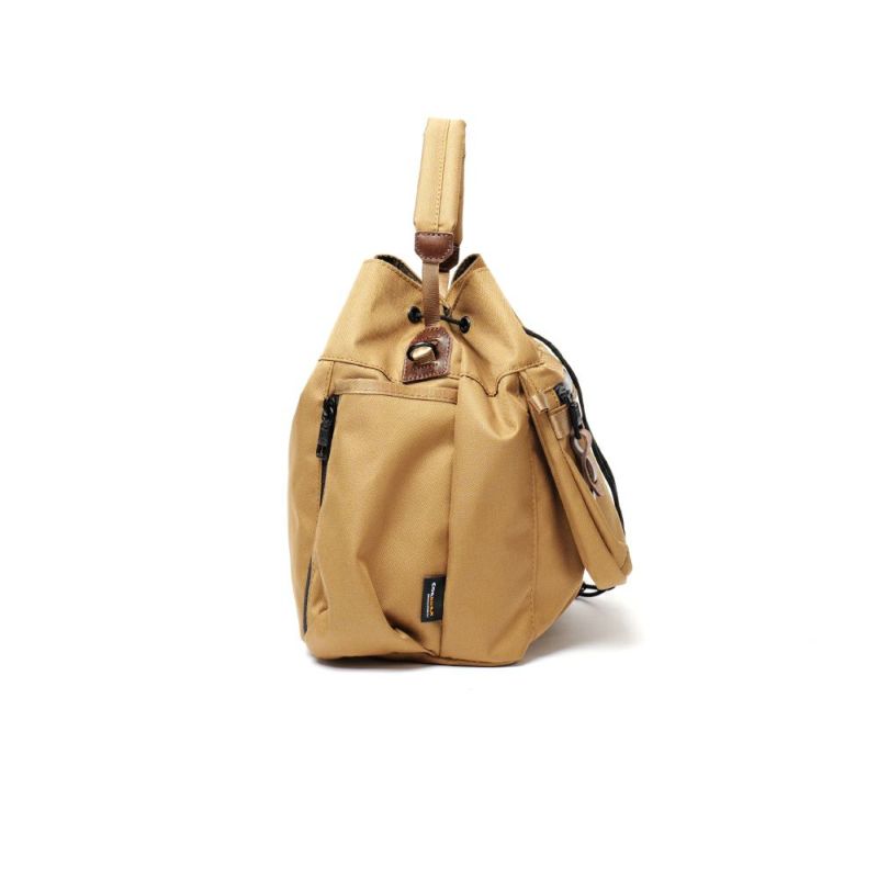 CORDURA DOBBY 305D DRAWSTRING SHOULDER / BLACK