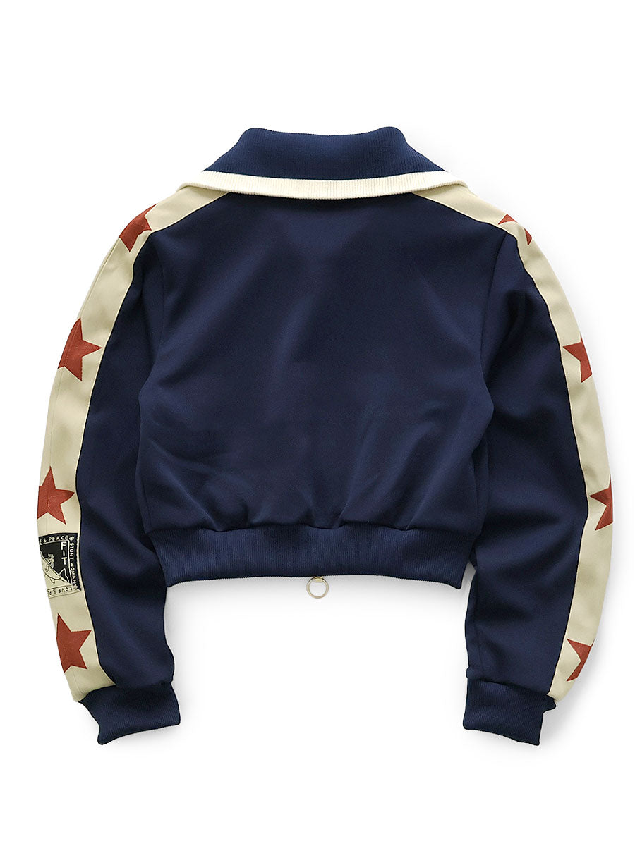Smooth Jersey Cropped Track JKT (Be...