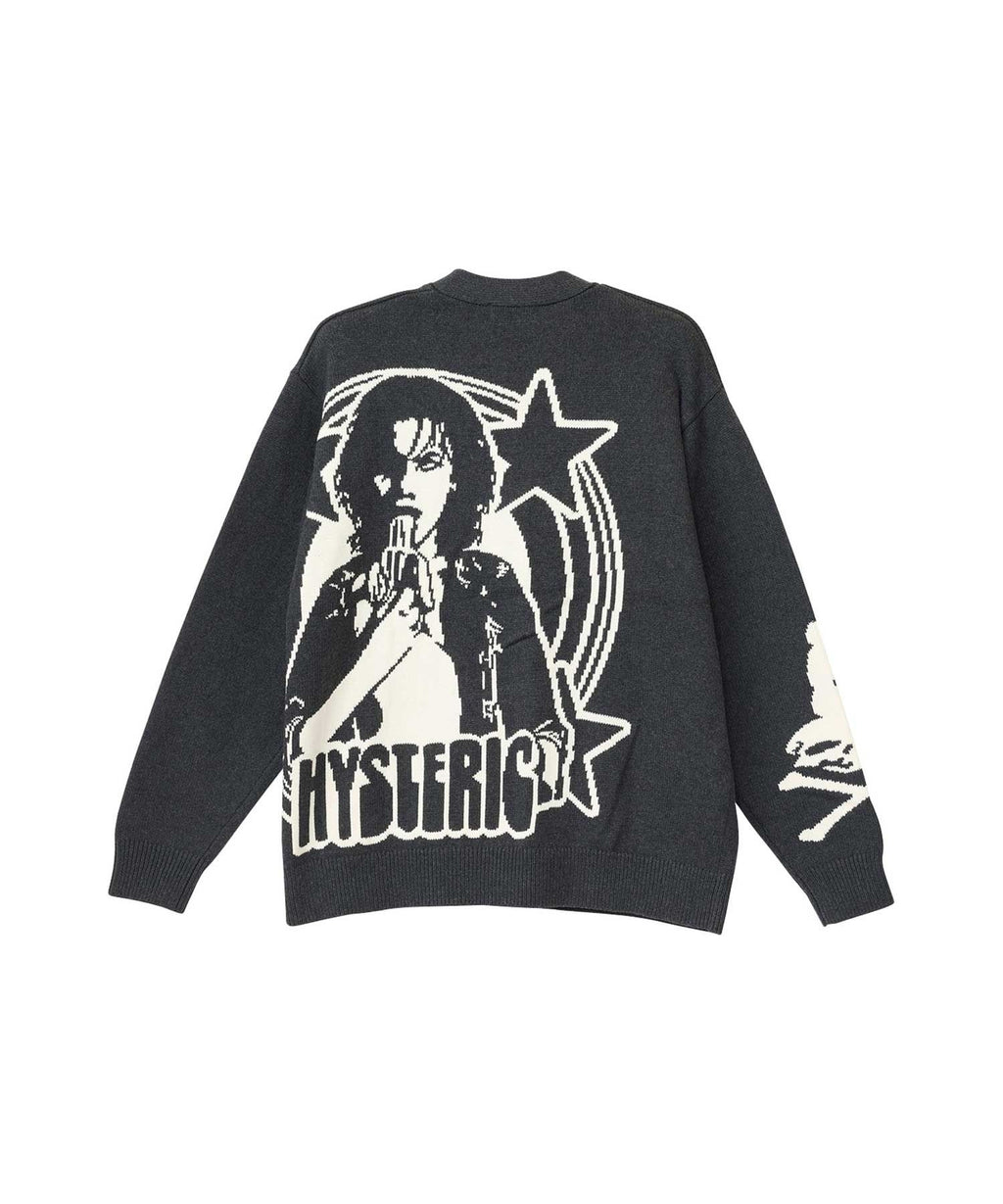 HYSTERIC WOMAN Braided Cardigan