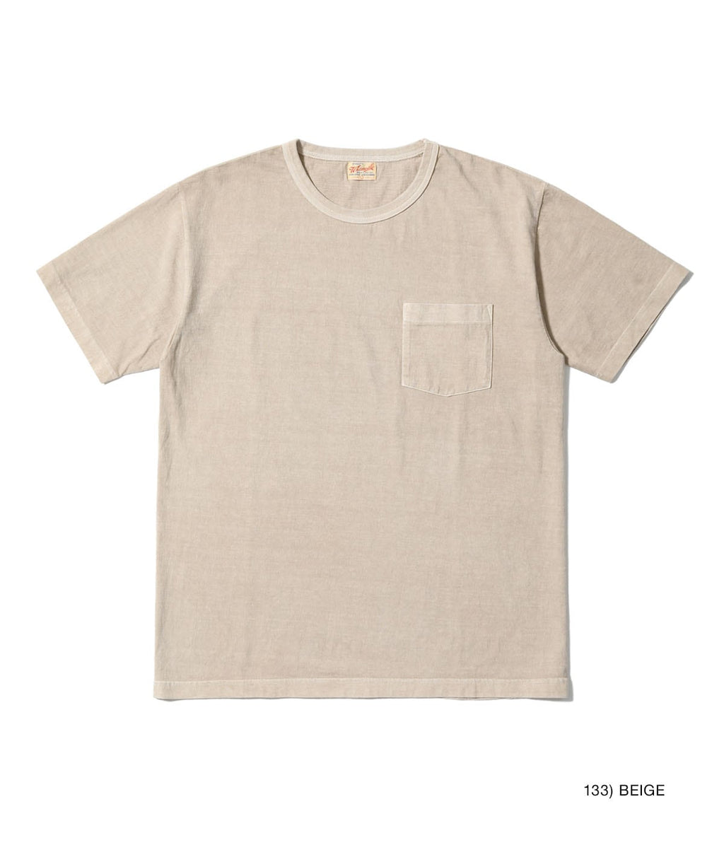 WHITESVILLE PIGMENT DYE POCKET T-SHIRT