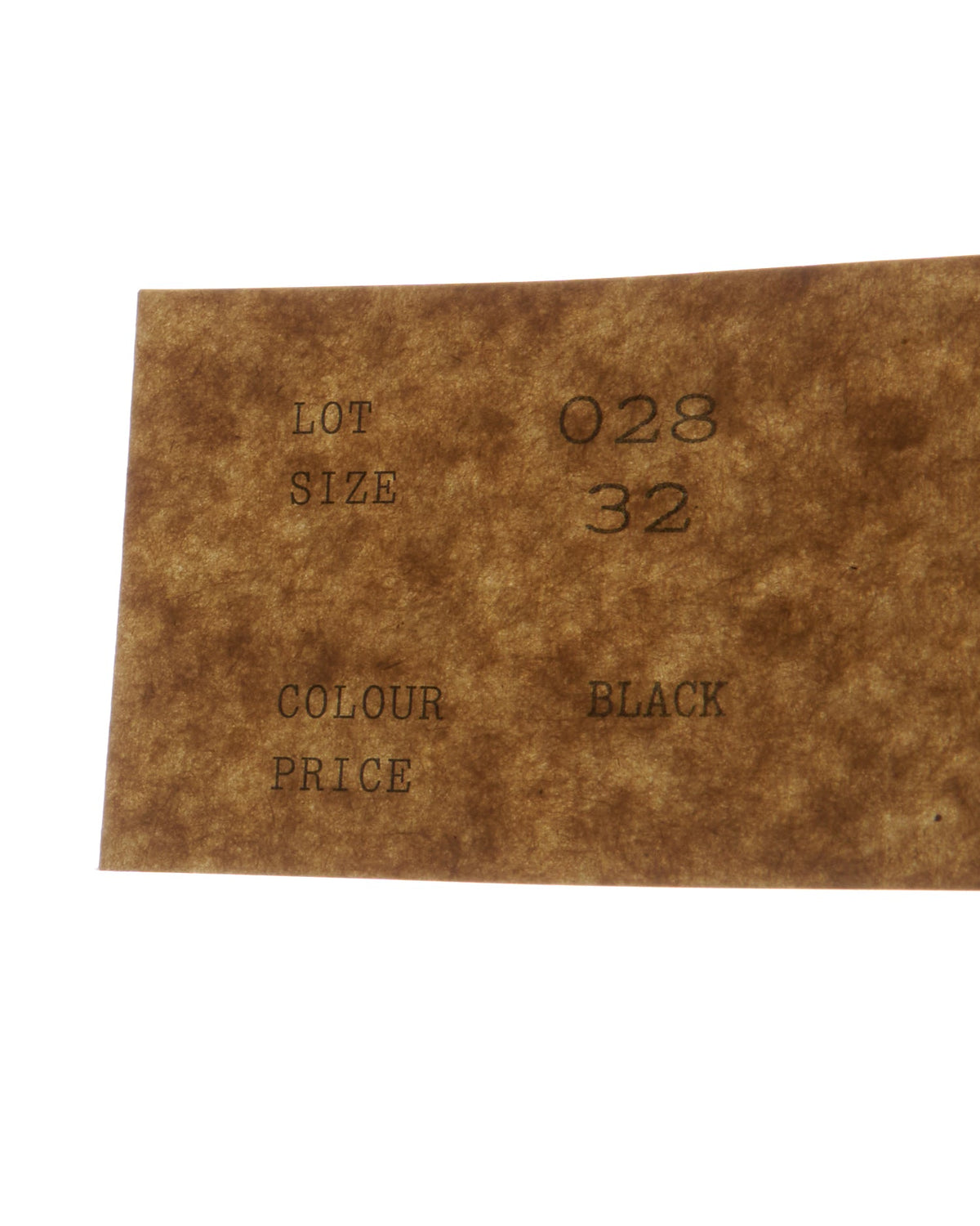 LOT.028 GARRISON BELT