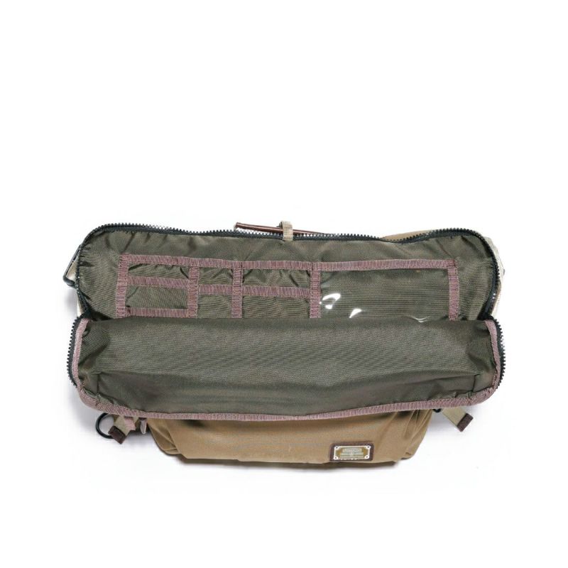 CORDURA DOBBY 305D MESSENGER BAG/KHAKI