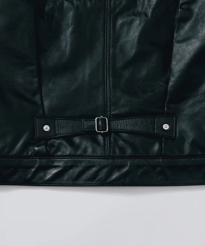 Leather Jacket TYPE-1 / Water-Repellent Leather / Cowhide