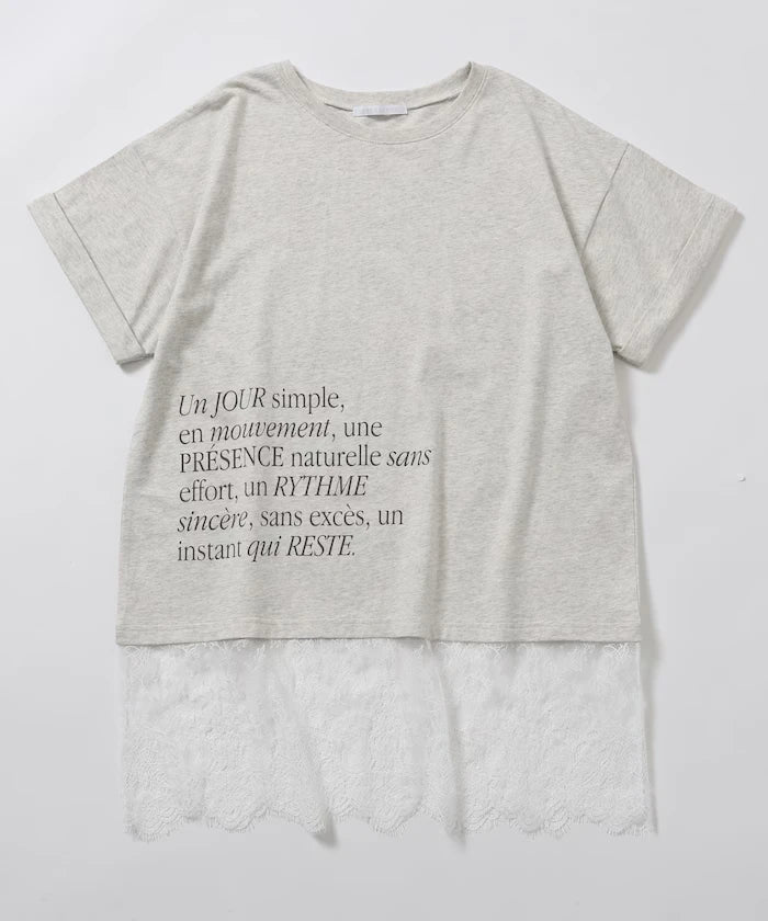 Lacedocking Print T-Shirt 【Limited Edition】