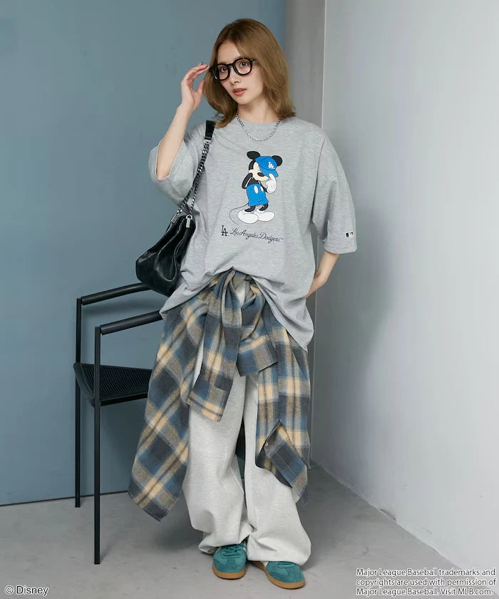 MLB/MICKEY MOUSE/Exclusive Print T-Shirt Limited Release