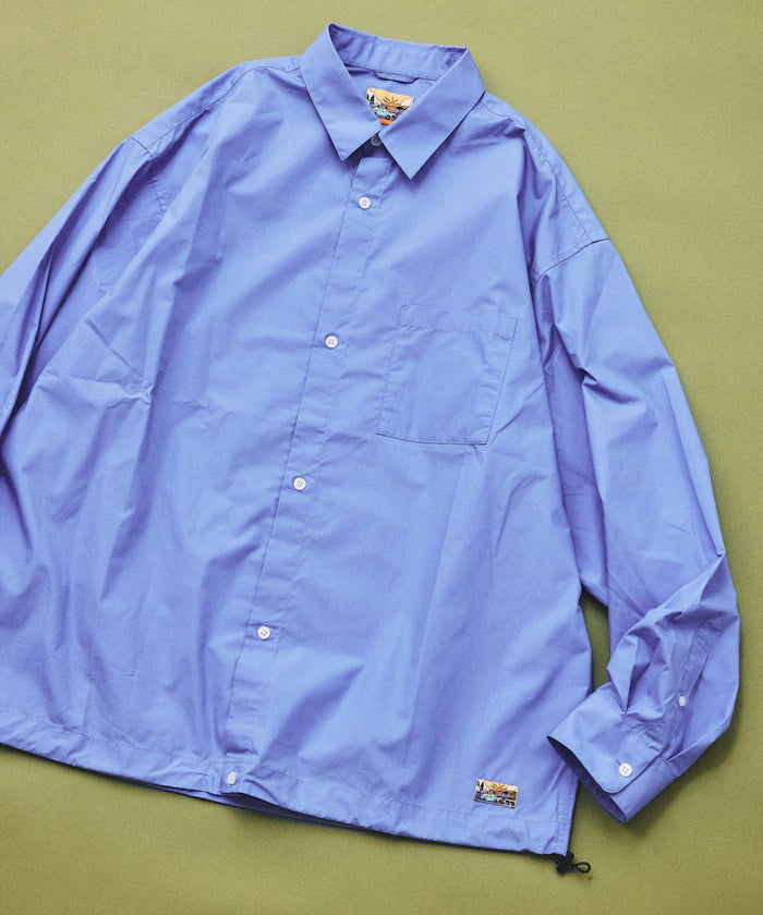 FREAK'S STORE for BEACH & FES Typewriter Spindle Regular Collar Shirt