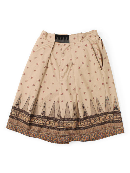 40/2 Coma Weather Sarasa Pattern Easy Rice Rice Shorts