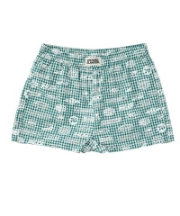HG Racing Gingham Check Short Pants
