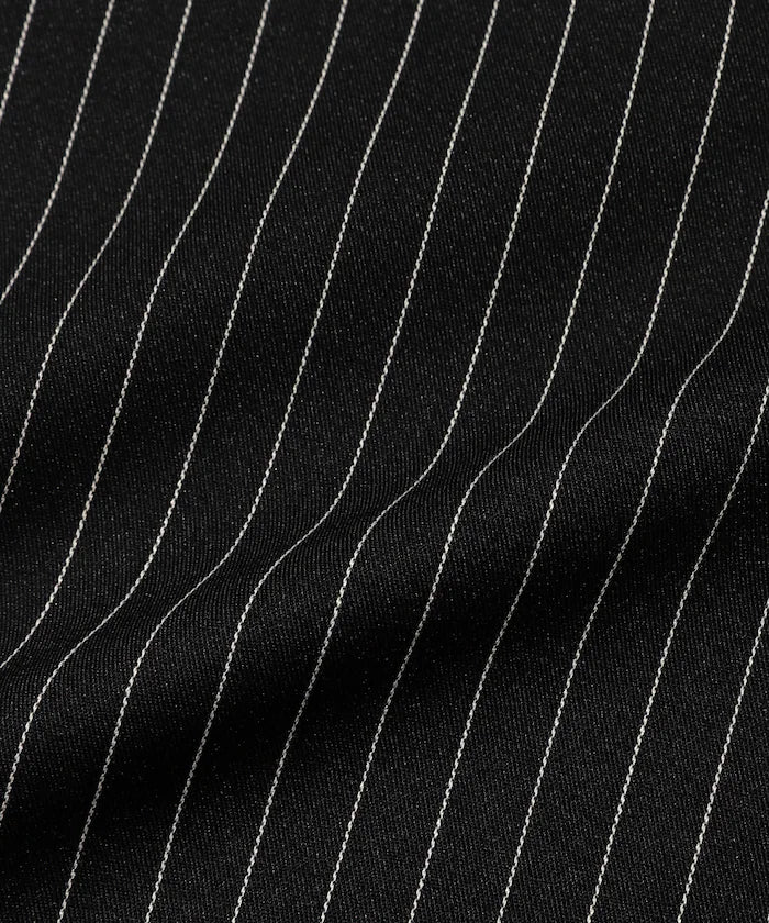 Spindle Stripe Easy Wide Pants / Compatible with Setup