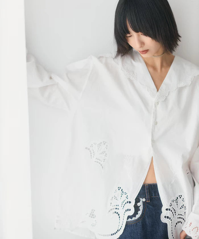 Cutwork Embroidery Blouse