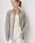 Tulle Layered Bicolor Shirt [Limited Edition]