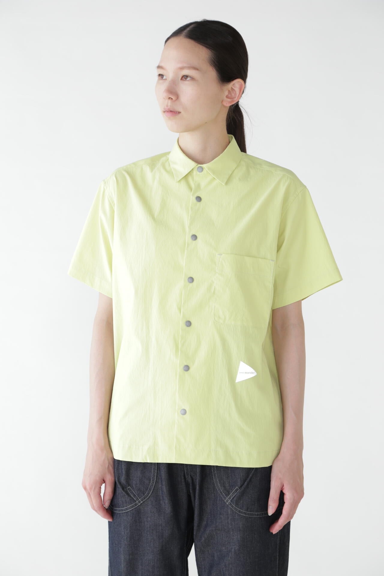 UV cut stretch SS shirt