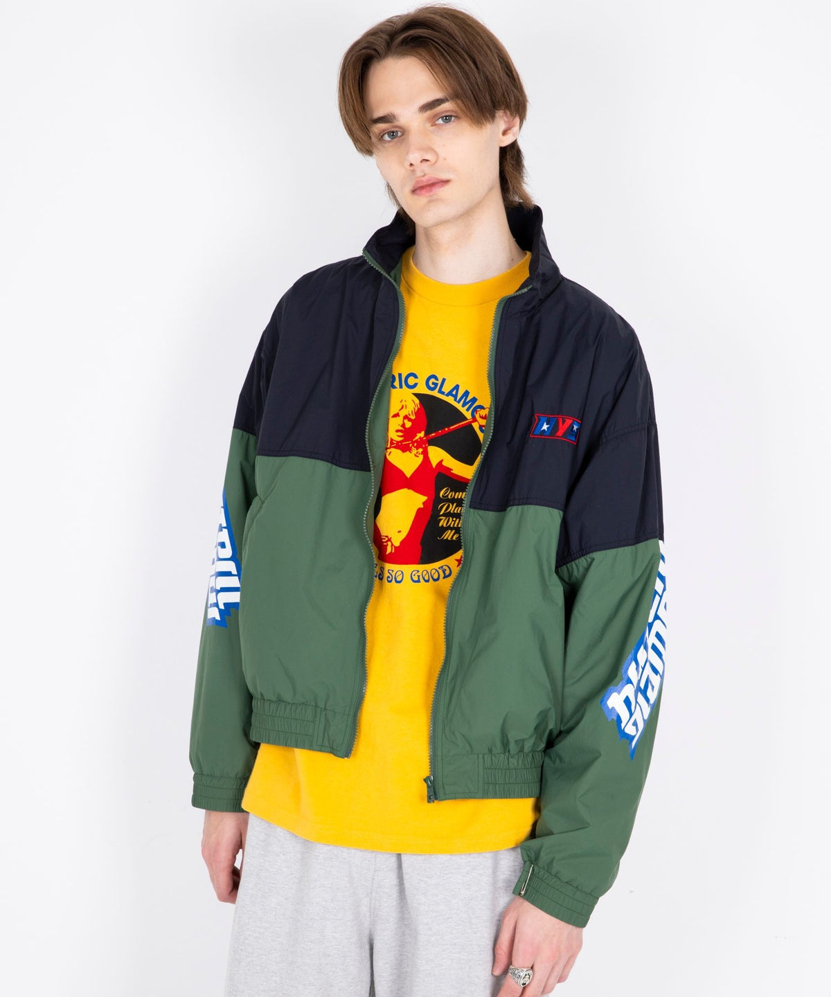 Fast Star Stand Collar Blouson