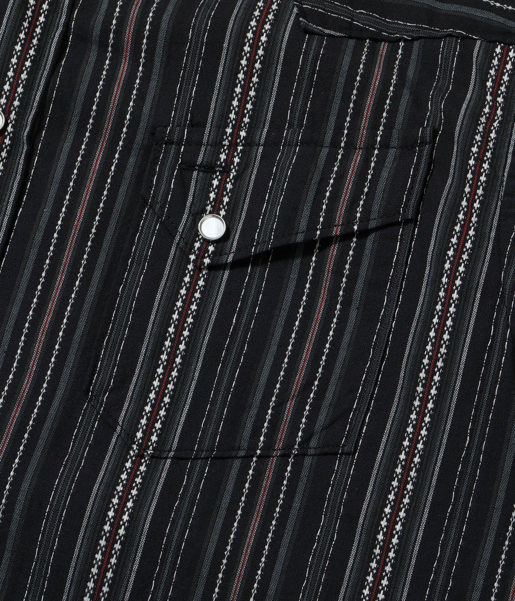 Indigo Dobby Western Shirt
