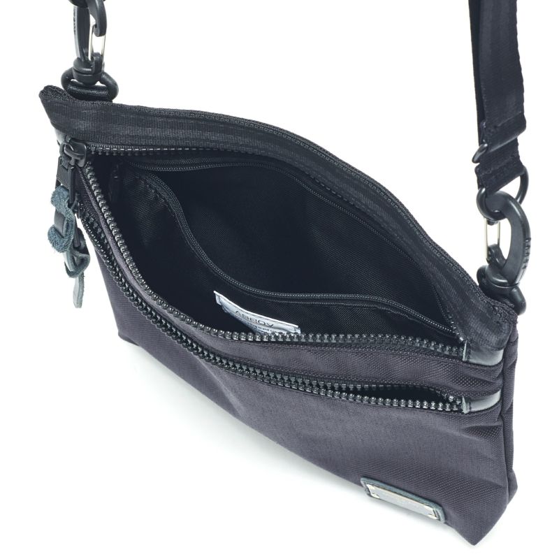 EXCLUSIVE BALLISTIC NYLON MINI SHOULDER 03/BLAC