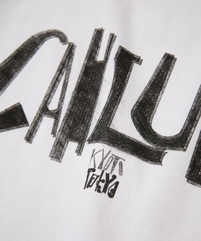 ZINE5.1＋CAHLUMN LOGO Reversible T-Shirt