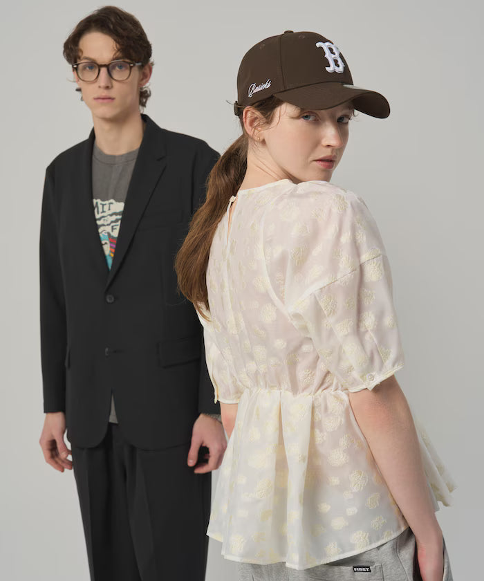 Functional Material Jacket & Wide Slacks Set Up / Washable / UV Cut / Quick Dry / Contact Cooling