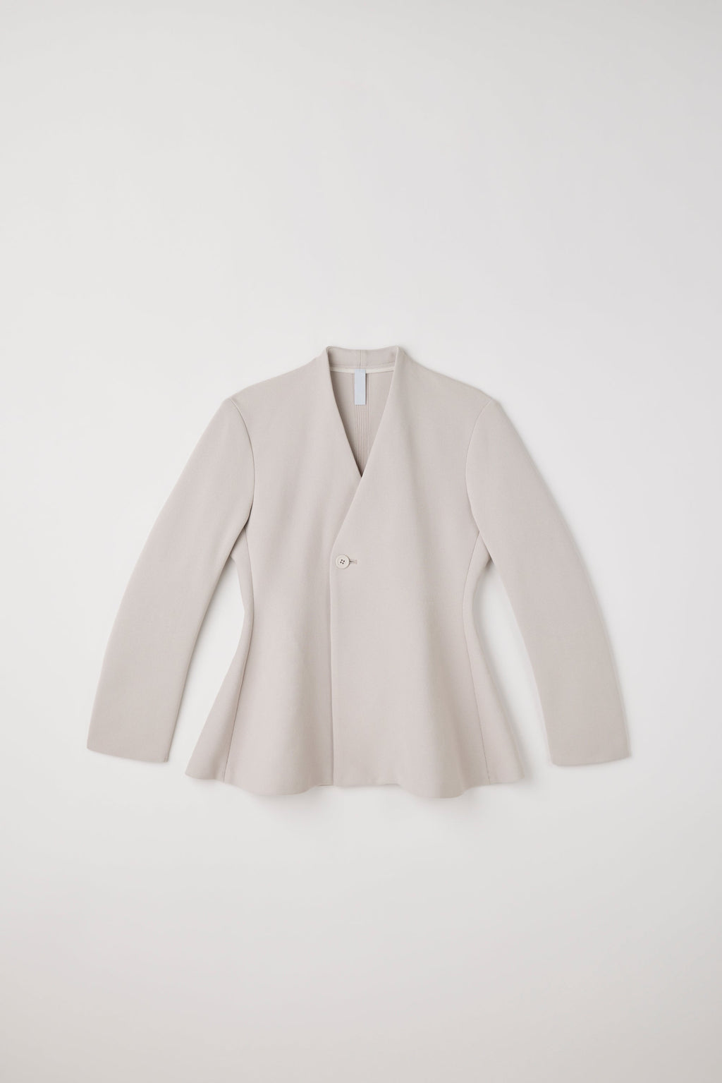 MILAN COLLARLESS FLARE JACKET