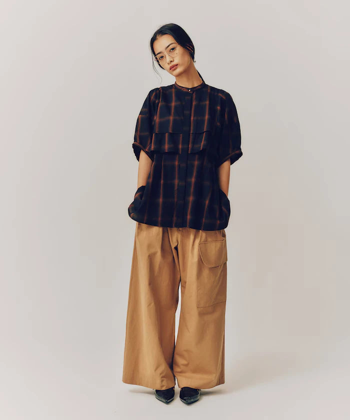 High Count Chino Wide Pants
