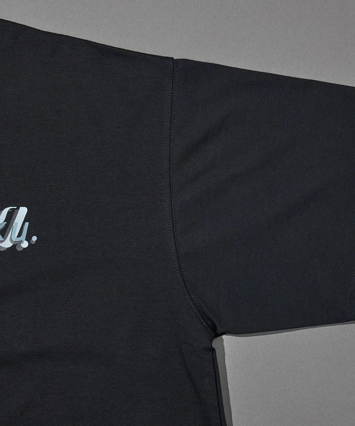 Haku. × FREAK'S STORE Multi-Function Back Print Crew Neck T-Shirt