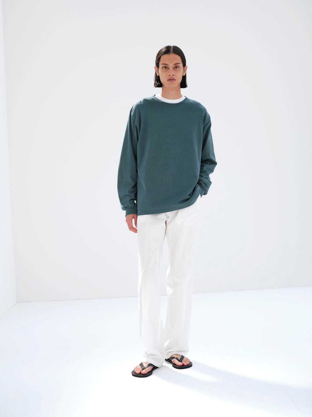 LUSTER PLAITING L/S TEE
