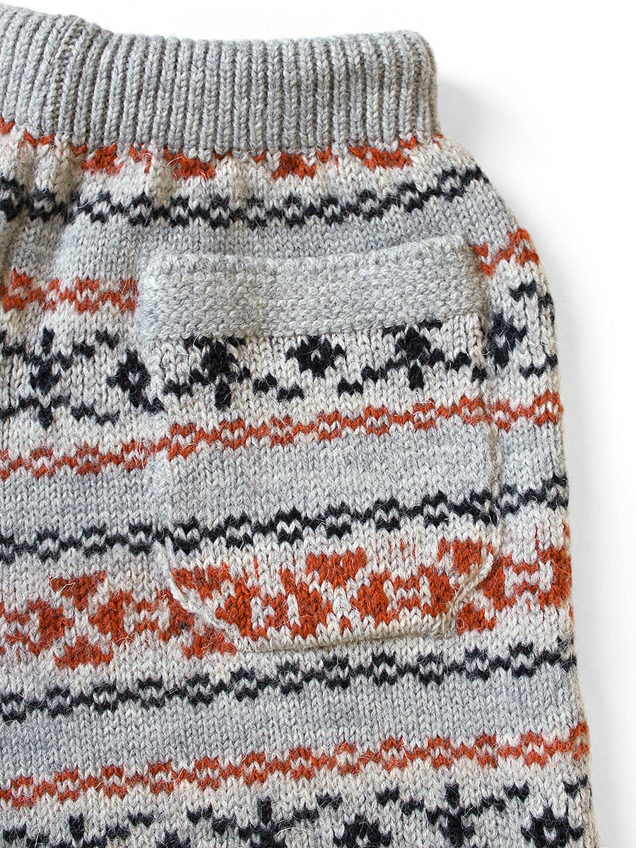 3G Wool Yellowknife Fair Isle Shorts