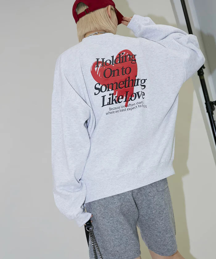 LOVE POP STUDIO HEART LOGO GRAPHIC SWEAT【Limited Edition】