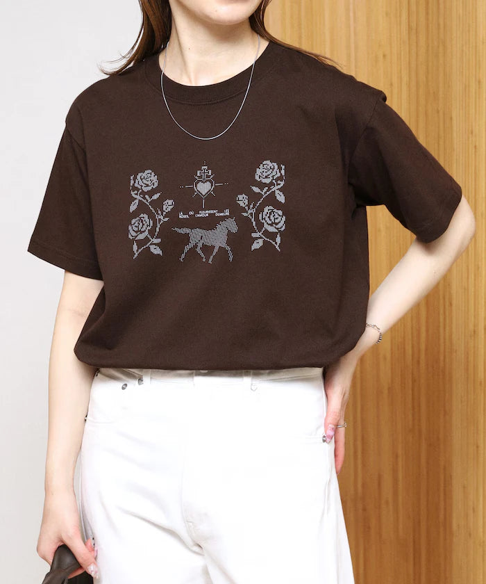 Organic Cotton Dot Graphic T-Shirt