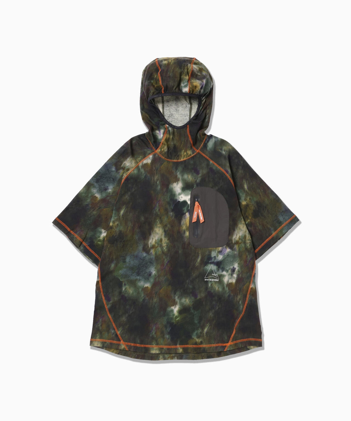 ROA × and wander printed houdie T