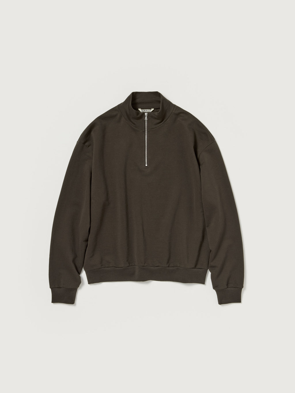 SUPER HIGH GAUGE SWEAT HALF ZIP P/O
