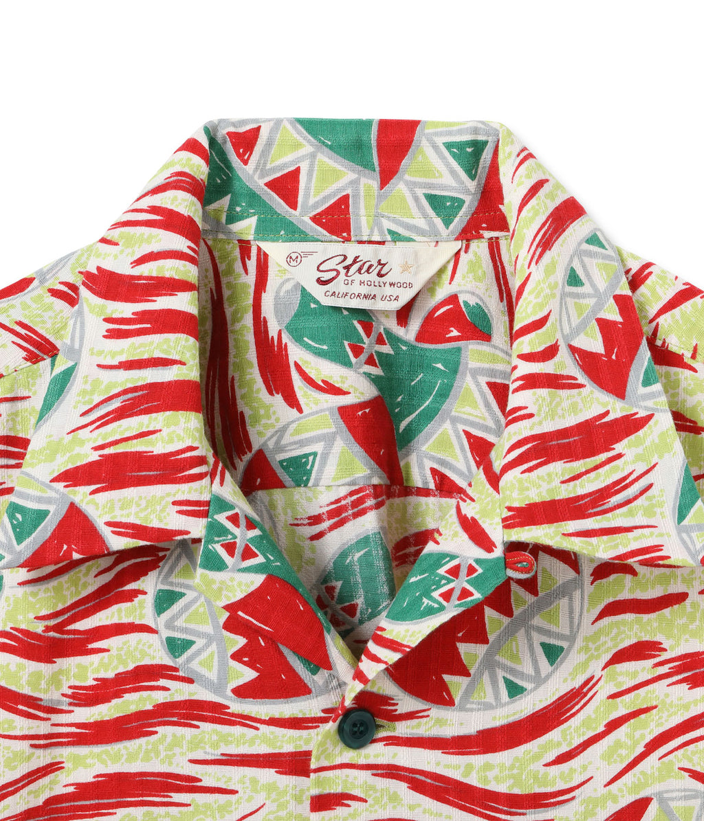 DOBBY COTTON OPEN SHIRT “MARACAS”