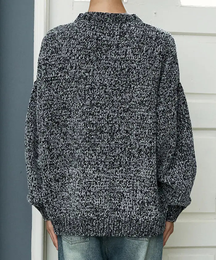 Mall Yarn Crew Neck Knit 【Limited Edition】