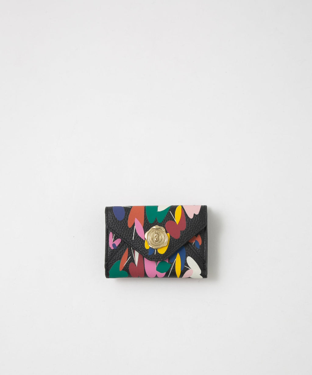 SHOGO SEKINE Collaboration Tri-fold Wallet Black SMO-SKN#01