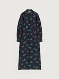 PRINTED AIRY SILK GEORGETTE DRESS