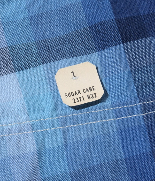 10oz. INDIGO GRADATION CHECK WORK COAT