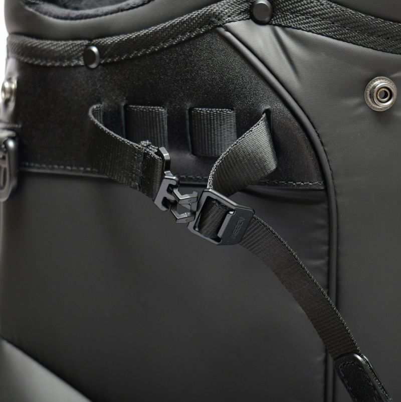 NYLON POLYCA CADDY BAG BLACK