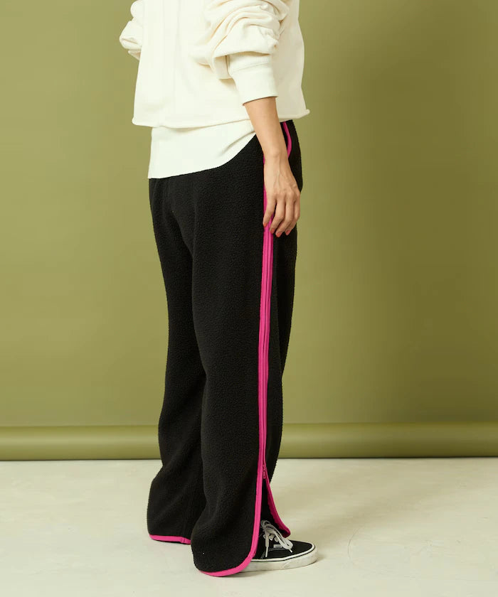 Side Zipper Fleece Pants
