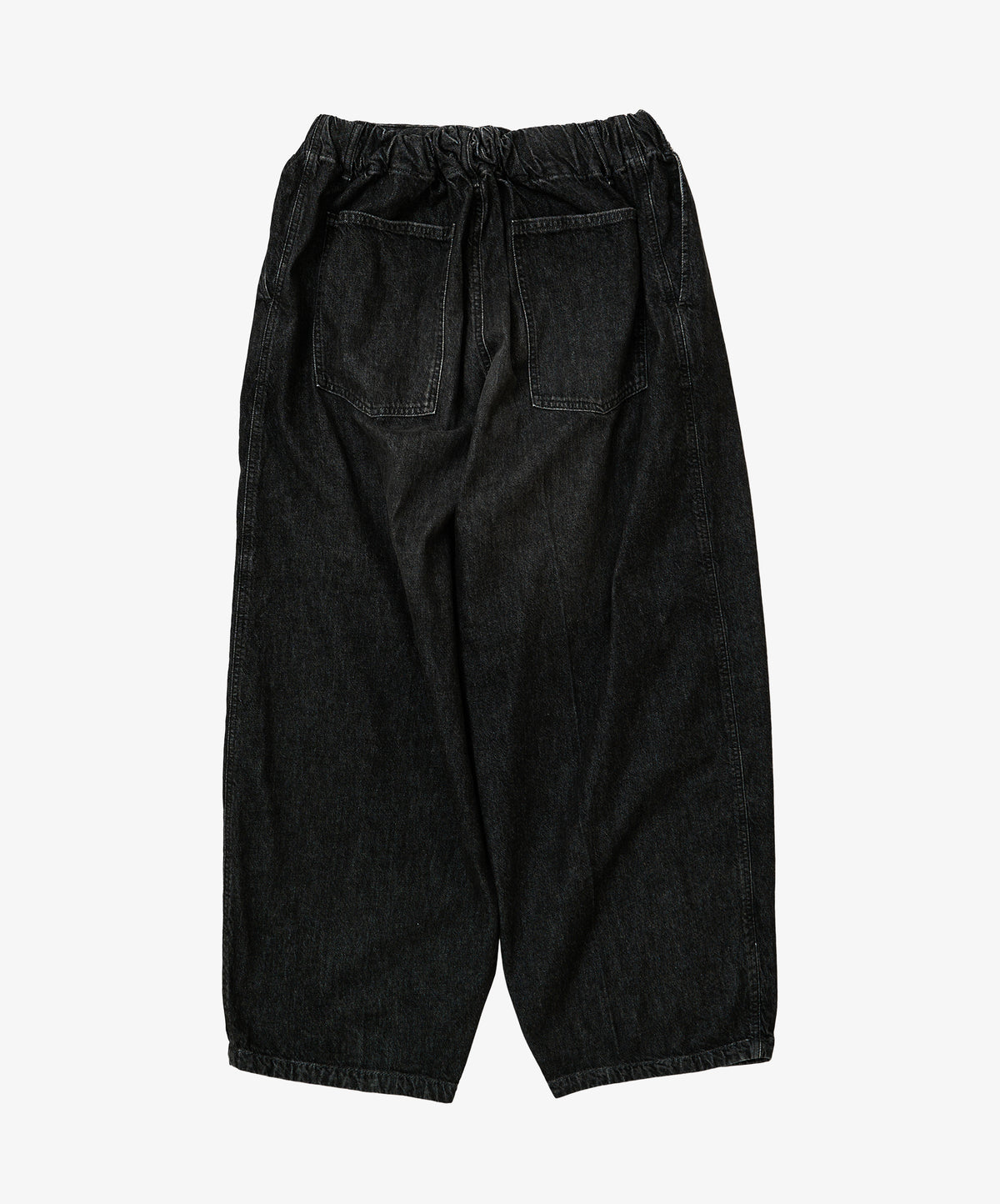 circular pants black denim damaged