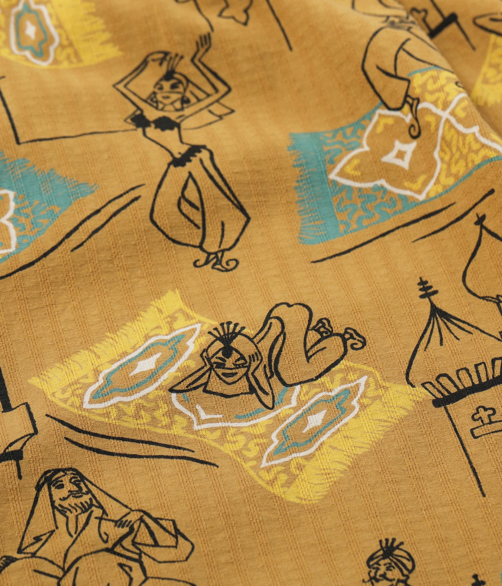 Dobby Cotton Open Shirt "Magic Carpet"