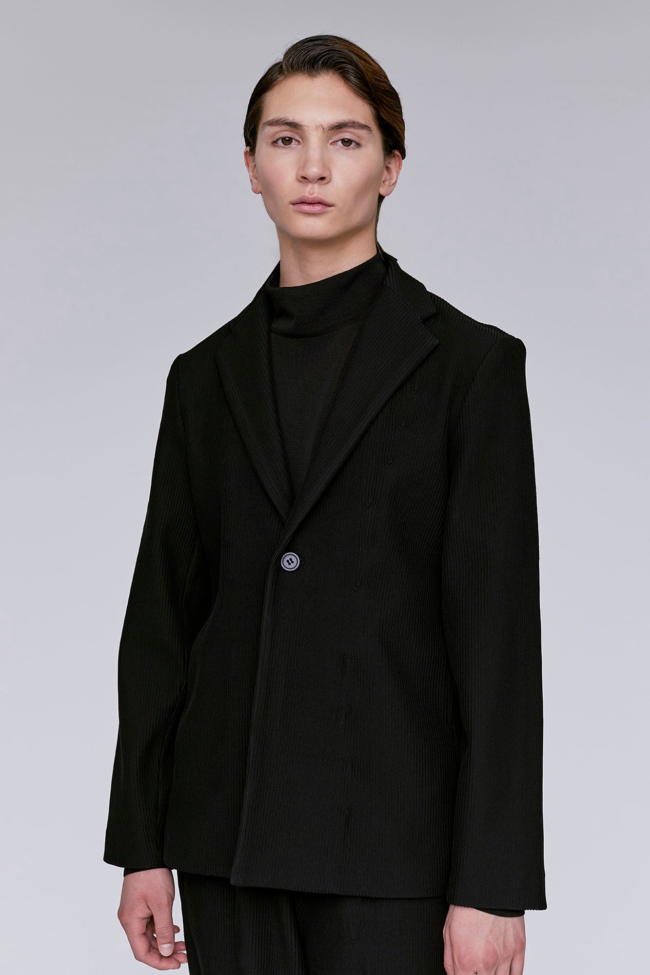 HIGH GAUGE MOCKNECK LONG SLEEVE TOP