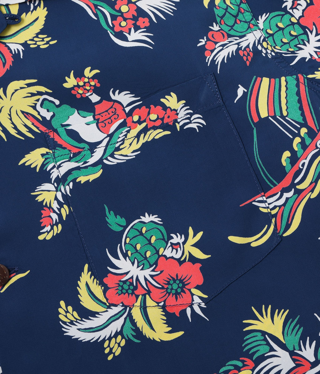 Rayon Hawaiian Shirt 'Island Trip'