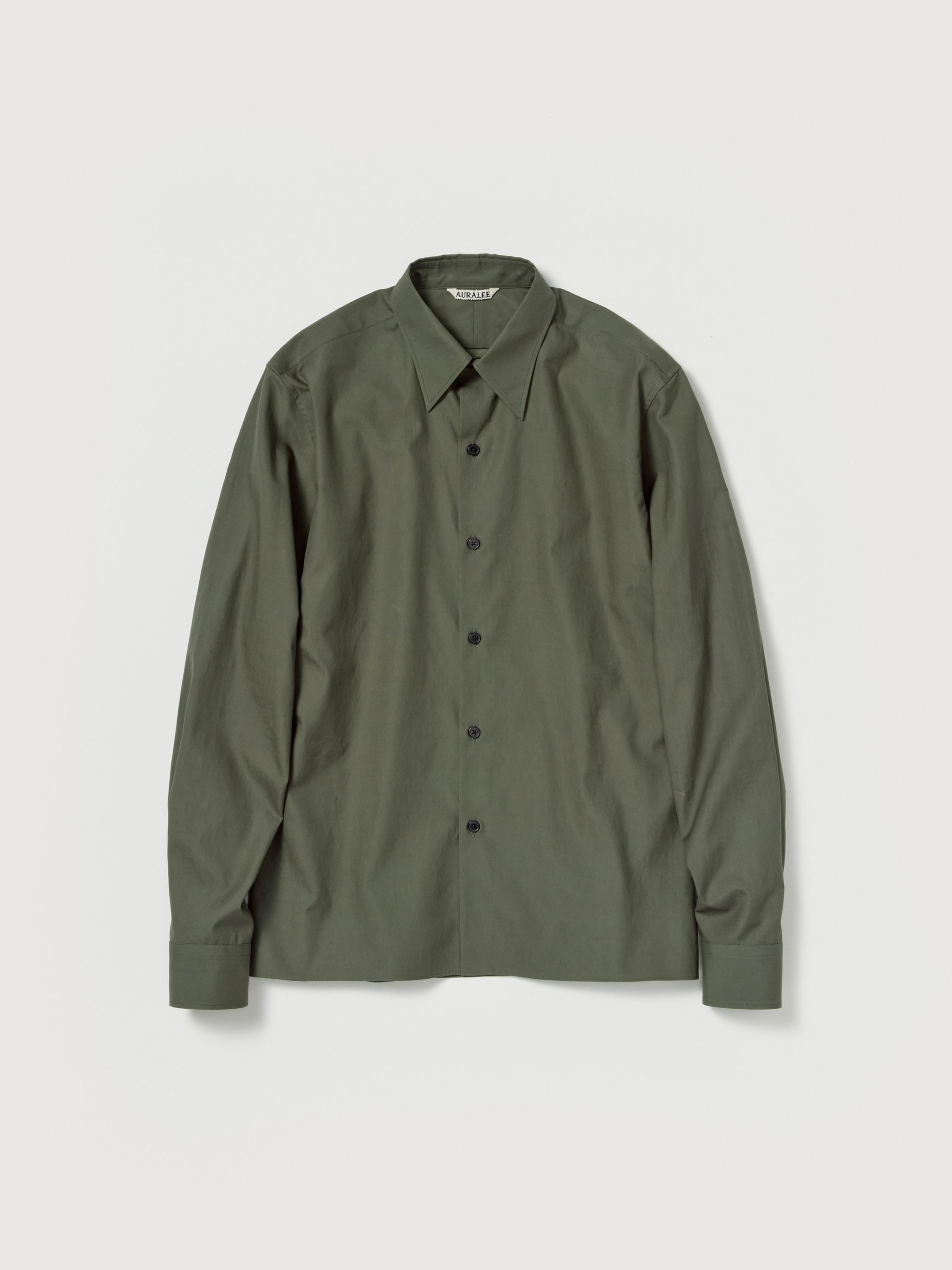 WASHED FINX TWILL SLIM SHIRT