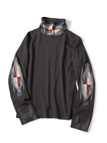 Ortega Jersey High Neck Long Sleeve T (Neck Ortega)