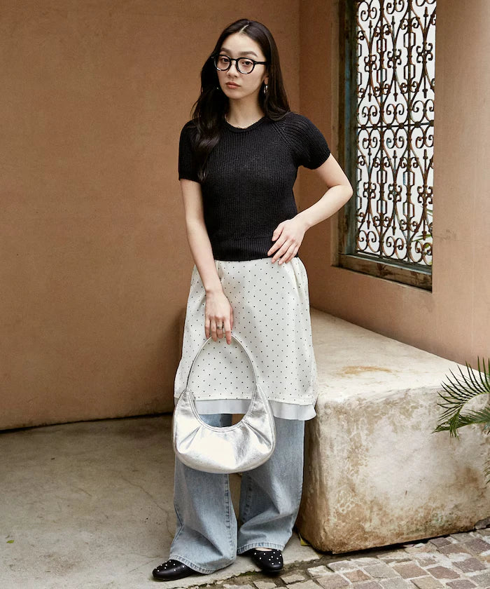 Compact Summer Knit with Purl Stitch - Limited Expansion