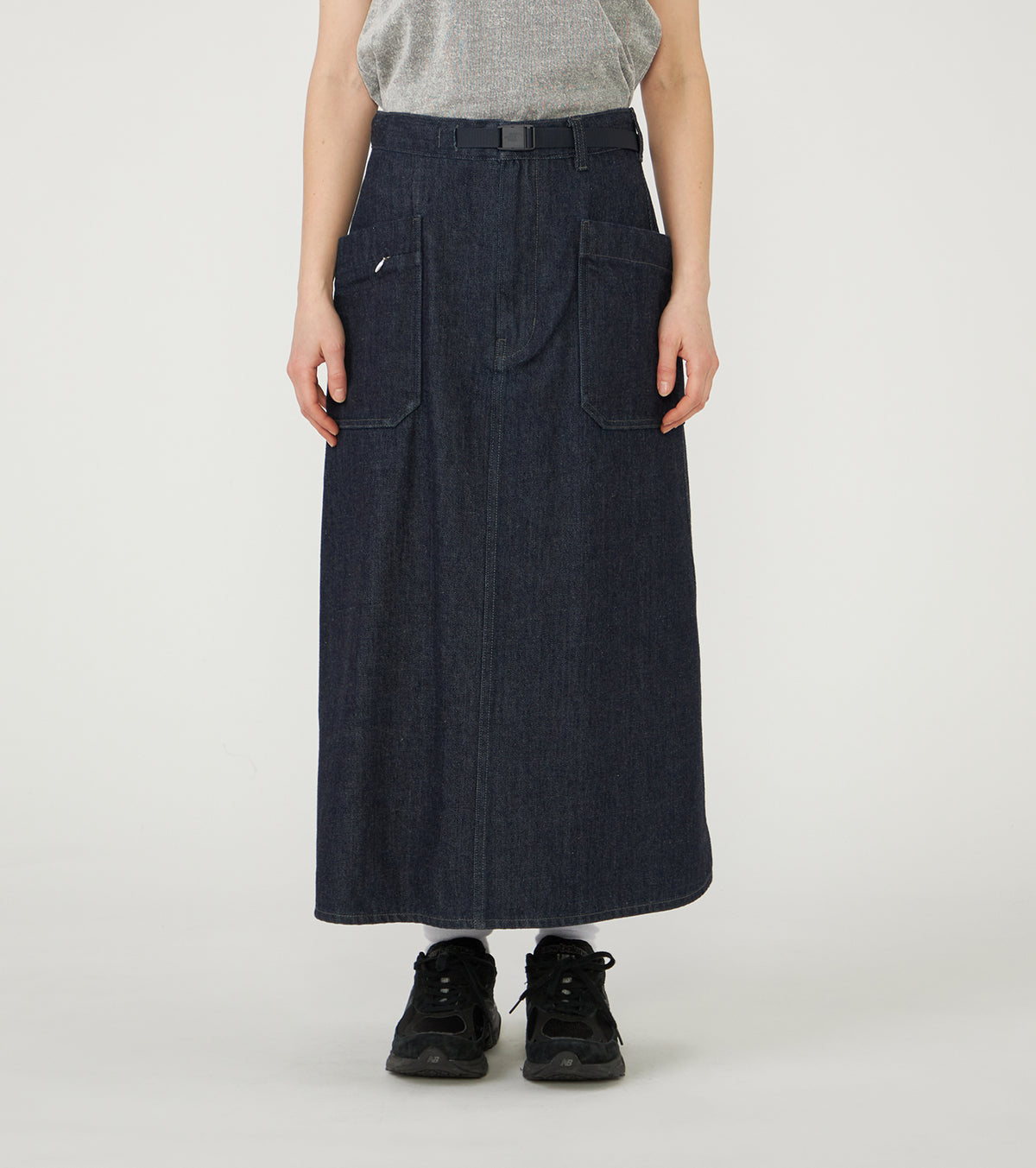 Denim Field Skirt
