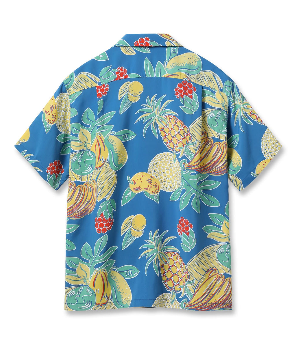 RAYON HAWAIIAN SHIRT “TROPICAL FRUITS”
