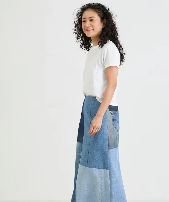 Eyelet Mini Sweat Short Sleeve T-Shirt