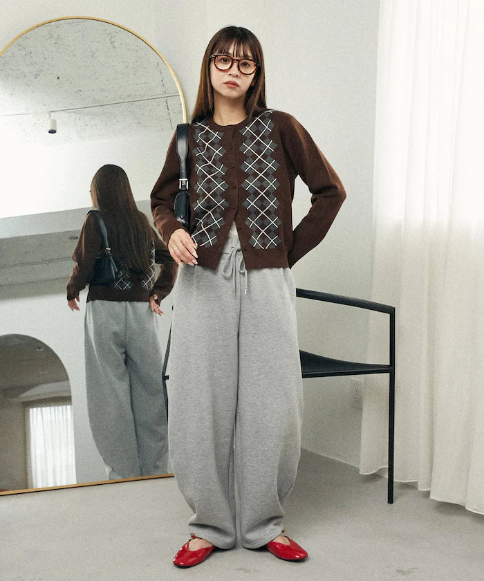 Brushed Back Sweat Curve Pants Limited Edition