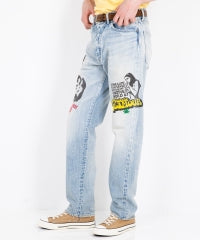 HYSTERIC DAYS 50'S XX Straight Denim Pants