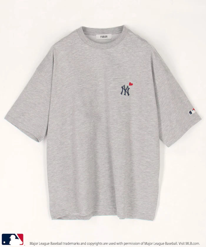 MLB Back Print Heart T-Shirt